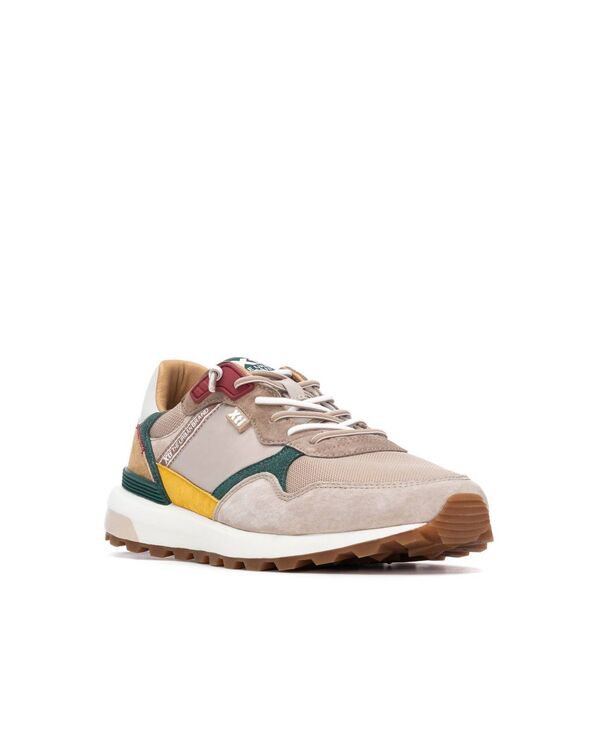 キシタイ王国 メンズ シューズ スニーカー XTI Men\u0027s Casual Comfort Sneakers Beige ベージュ