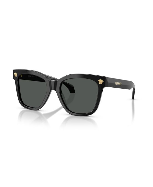 ヴェルサーチ レディース 付属物 サングラス・アイウェア Versace Women\u0027square Sunglasses VE4511 Black 黒いこと