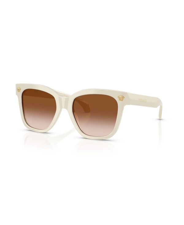 ヴェルサーチ レディース 付属物 サングラス・アイウェア Versace Women\u0027square Sunglasses VE4511 White Talc 白いこと