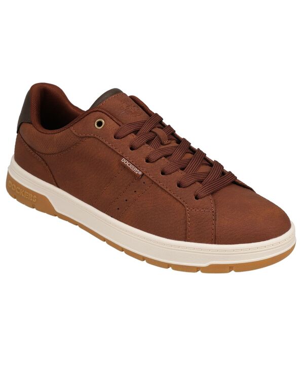 ドッカーズ メンズ シューズ スニーカー スピード競技 Dockers Men\u0027s Casen Casualace-Up Sneakers British Tan タン