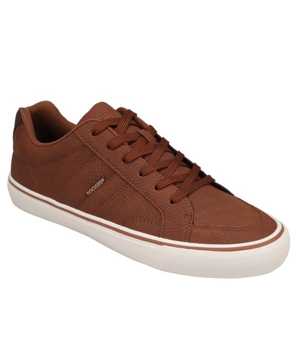 ドッカーズ メンズ シューズ スニーカー スピード競技 Dockers Men\u0027s Curtis Casualace-Up Sneakers Brown 赤銅色