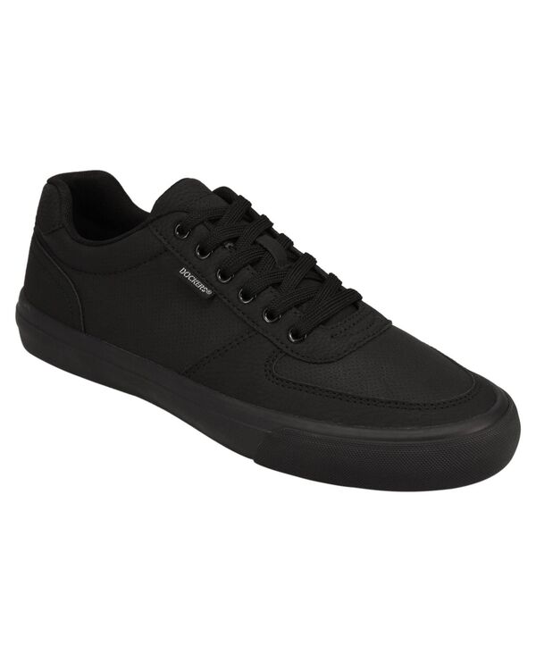 ドッカーズ メンズ シューズ スニーカー スピード競技 Dockers Men\u0027s McCoy Casualace-Up Sneakers Black Monochrome 黒いこと