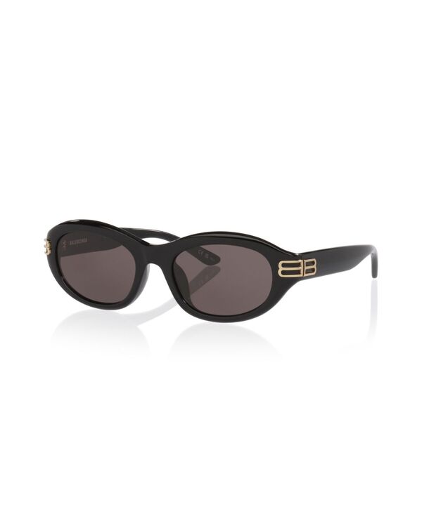 バレンシアガ レディース 添え物 サングラス・アイウェア Balenciaga Women\u0027s Round Sunglasses BB0434SK 6E000454 Black 黒いこと
