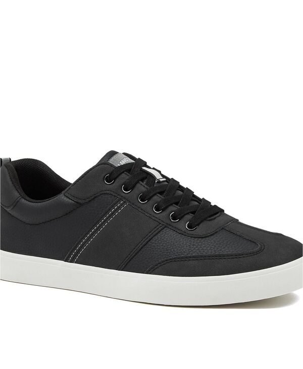 ランズ挙げ句のはて メンズ シューズ スニーカー Lands\u0027 End Men\u0027s Tribeca Low Top Sneakers Black 黒いこと