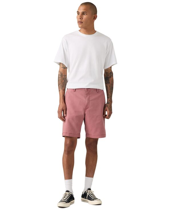 リーバイス メンズ ボトムス ハーフパンツ・ショーツ ショートパンツ Levi's Men's Relaxed-Fit 8" Chino Shorts Roan Rouge｜ReVida 店