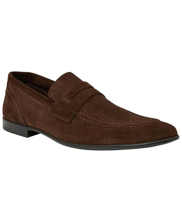 ブルーノマグリ メンズ シューズ スリッポン・ローファー スエード Bruno Magli Men's Lastra Suede Loafers Brown Suede ブラウン｜ReVida 店