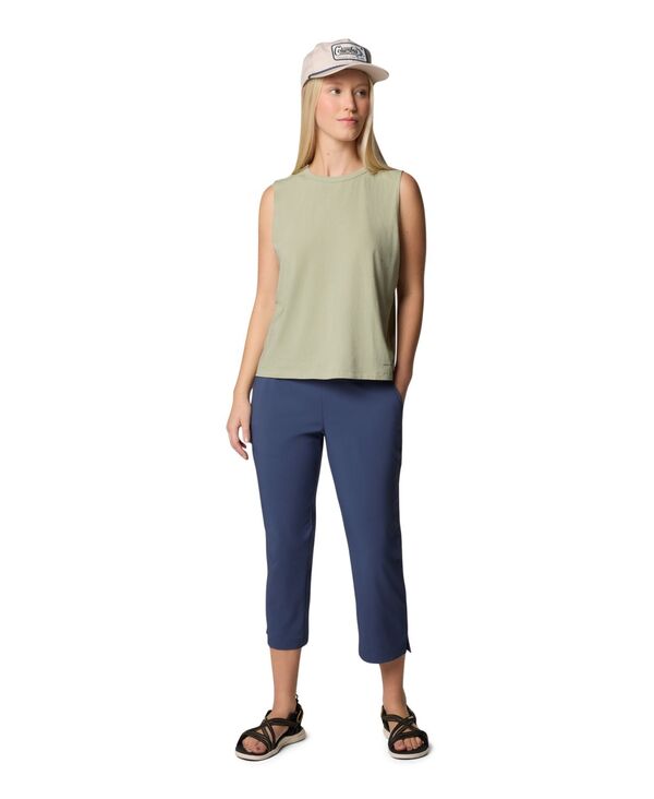 コロンビア レディース ボトムス カジュアルパンツ キャップ Columbia Women's All Seasons Regular-Fit Capri Pants Nocturnal|ReVida 店