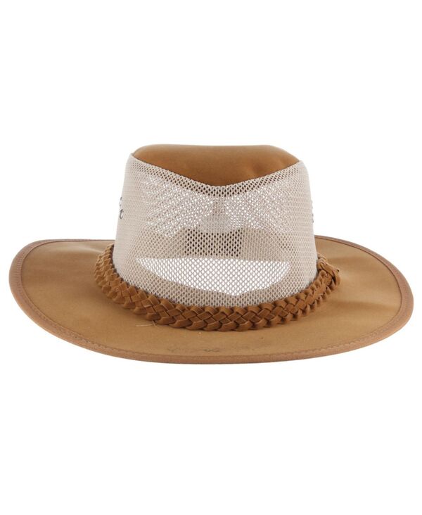 ドーフマン パシフィック メンズ アクセサリー 帽子 メッシュ Dorfman Pacific Men'soaker Aussie Mesh Sides Hatan タン|ReVida 店