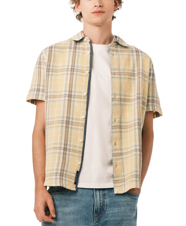 バッファロー・デイビッド・ビトン メンズ トップス シャツ 半袖 Buffalo David Bitton Men'sulian Short-Sleeve Plaid Shirt Boulder チェック｜ReVida 店
