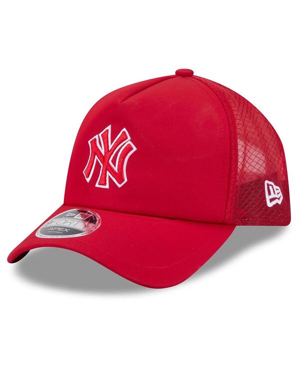 ニューエラ メンズ アクセサリー 帽子 New Era Men's Red New York Yankees 2026 Batting Practice Alternate Apex 9FORTY Adjustable Hat Red レッド|ReVida 店