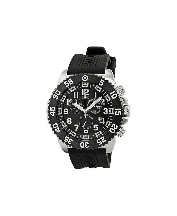 インビクタ メンズ 佩び物 ウォッチ Invicta Men\u0027s 12530 Pro Diver Quartz Chronograph Dial Watch Black 黒いこと