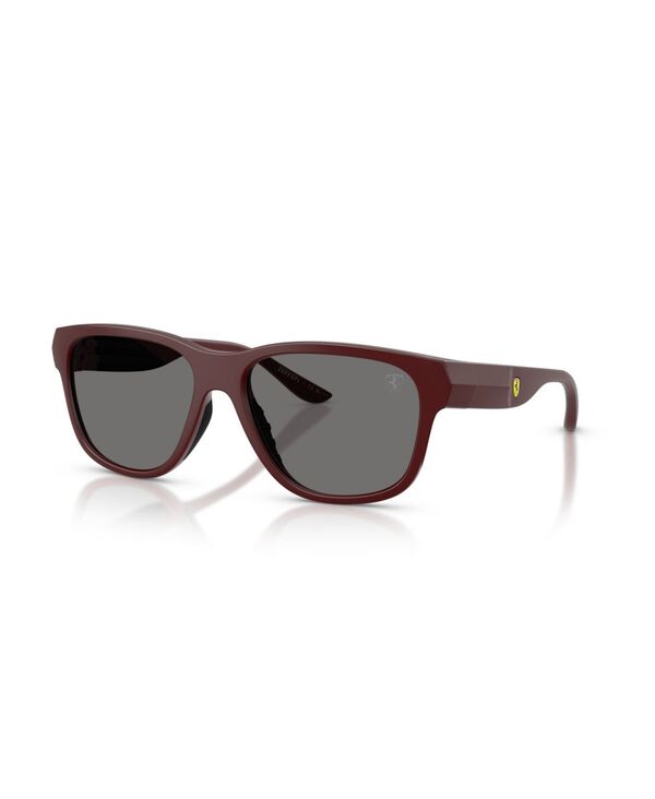 スクーデリア フェラーリ メンズ 佩び物 サングラス・アイウェア Scuderia Ferrari Men\u0027s Rectangle Polarized Sunglasses FZ6028U Black 黒いこと