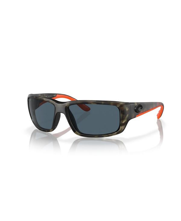 コスタデルマール メンズ 佩び物 サングラス・アイウェア Costa Del Mar Men\u0027s Rectangle Fantail Polarized Sunglasses 6S9006 Wetlands