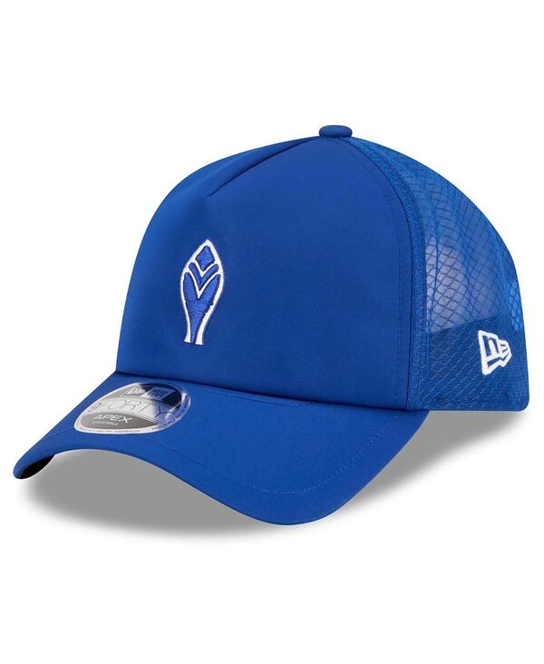 ニューエラ メンズ アクセサリー 帽子 New Era Men's Royal Atlanta Braves 2026 Batting Practice Alternate Apex 9FORTY Adjustable Hat Royal｜ReVida 店