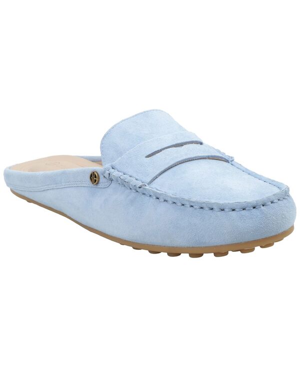 ジャーニ ベルニーニ レディース シューズ スリッポン・ローファー Giani Bernini Women\u0027s Aimeey Slip On Driver Mules Cirrus Blue Suede 青碧