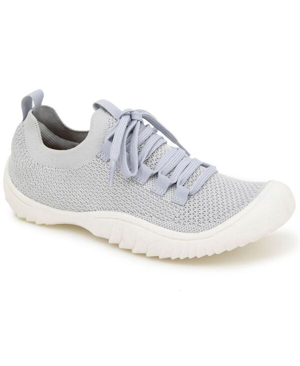 ジャイビーユー レディース シューズ スニーカー JBU Women\u0027s Brittney Casual Sneakers Light Grey 薄墨色