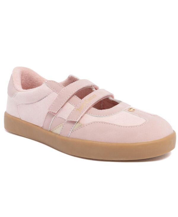ジューシークチュール レディース シューズ スニーカー Juicy Couture Women's Ariel Adjustable Strap Sneakers Blush/White ホワイト｜ReVida 店