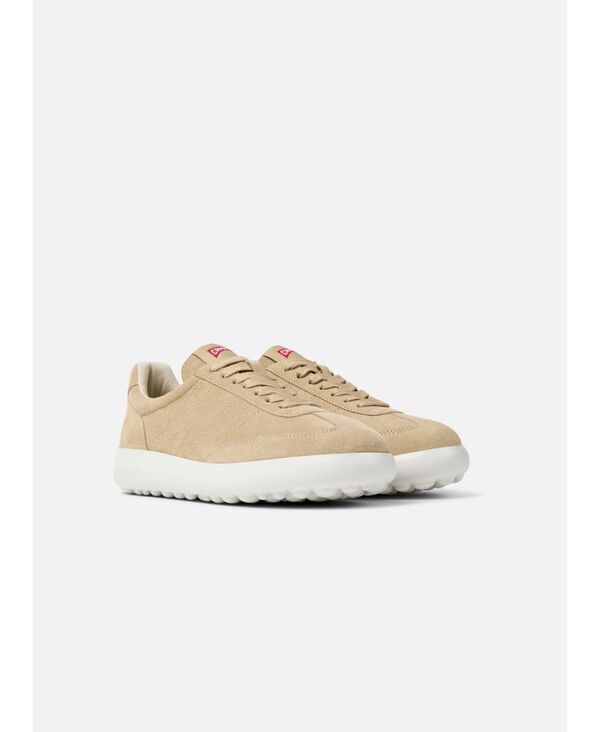 カンペール レディース シューズ スニーカー レザー Camper Women\'s Pelotas XLF Leather Sneaker Beige ベージュ|ReVida 店