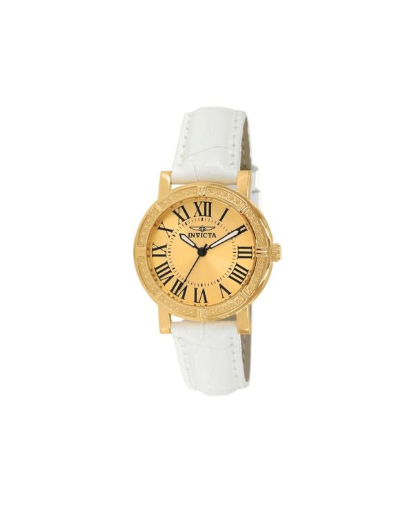 インビクタ レディース アクセサリー 腕時計 Invicta Women's 14892 Wildflower Quartz Dial Watch White ホワイト|ReVida 店