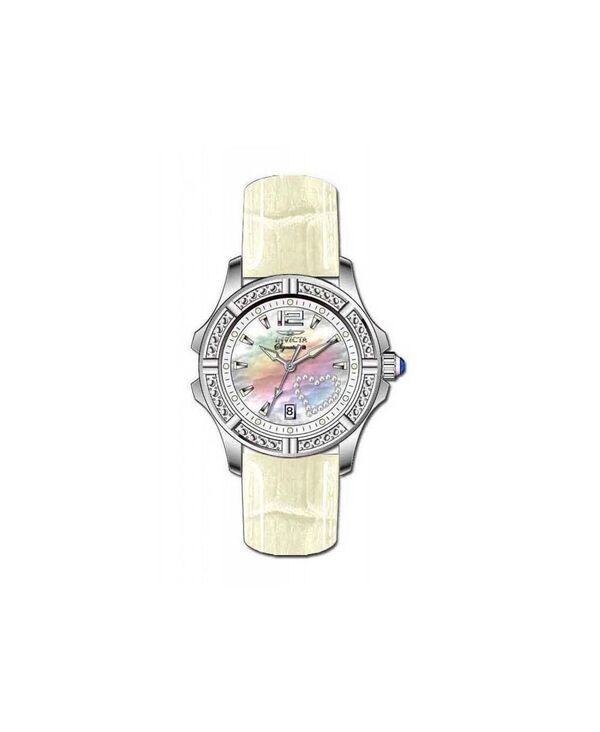 インビクタ レディース アクセサリー 腕時計 Invicta Women's 7475 Signature Quartz Champagne Dial Watch White ホワイト|ReVida 店