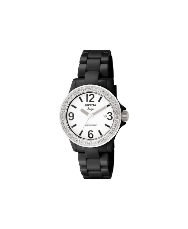 インビクタ レディース アクセサリー 腕時計 Invicta Women's 1633 Angel Quartz Dial Watch Black ブラック｜ReVida 店