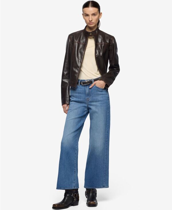 セブンフォーオールマンカインド レディース ボトムス デニムパンツ アンクル ジーンズ 7 For All Mankind Women's Lottankle Flare Jeans Athens｜ReVida 店