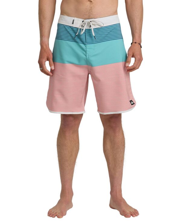 クイックシルバー メンズ 水着 ハーフパンツ・ショーツ ショートパンツ シルク Quiksilver Men'surfsilk Tijuana 19 Boardshorts Aqua アクア｜ReVida 店