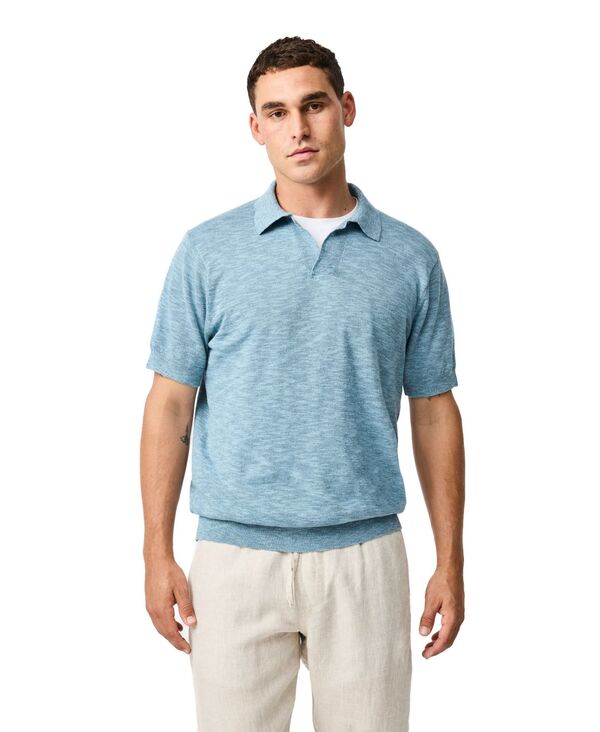 ロッドアンドグン メンズ トップス スポーツシャツ 編み物 Rodd \u0026 Gunn Men\u0027s Poison Bay Knit Polo Shirt Aegean