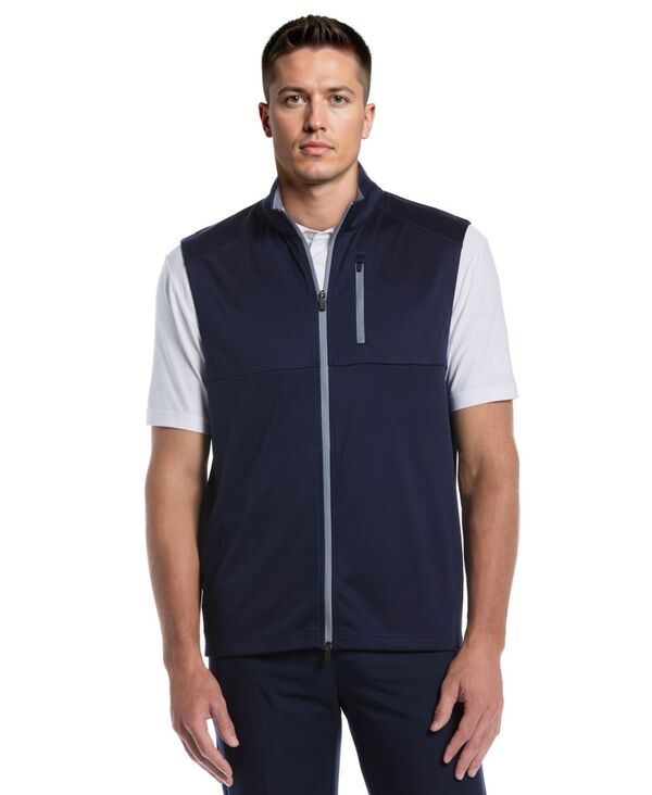 ピージーエーツアー メンズ トップス より良い PGA TOUR Men\u0027s Lightweight Waterepellant Golf Vest Peacoat