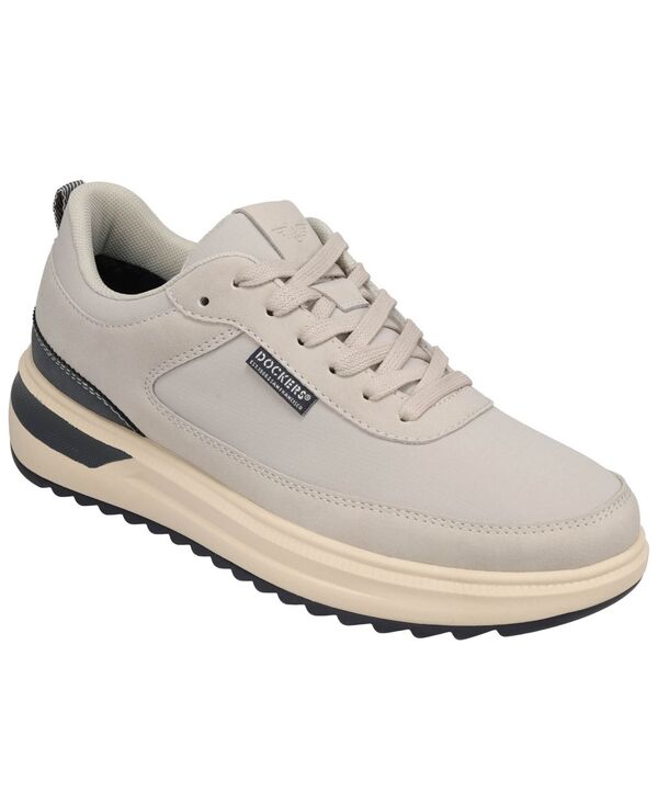 ドッカーズ メンズ シューズ スニーカー スピード競技 Dockers Men\u0027s Revved Casualace-Up Sneakers Light Gray 薄墨色