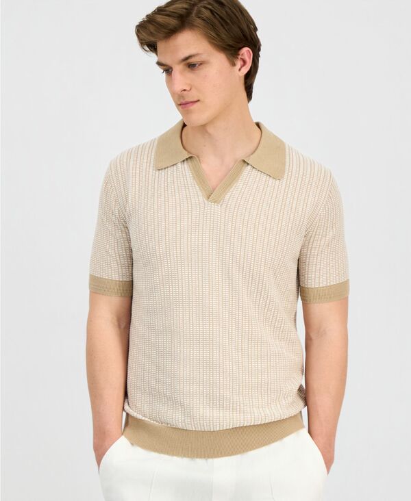ヒューゴボス メンズ トップス ポロシャツ Hugo Boss Men'seeroy Polo Shirt medium beige ベージュ｜ReVida 店