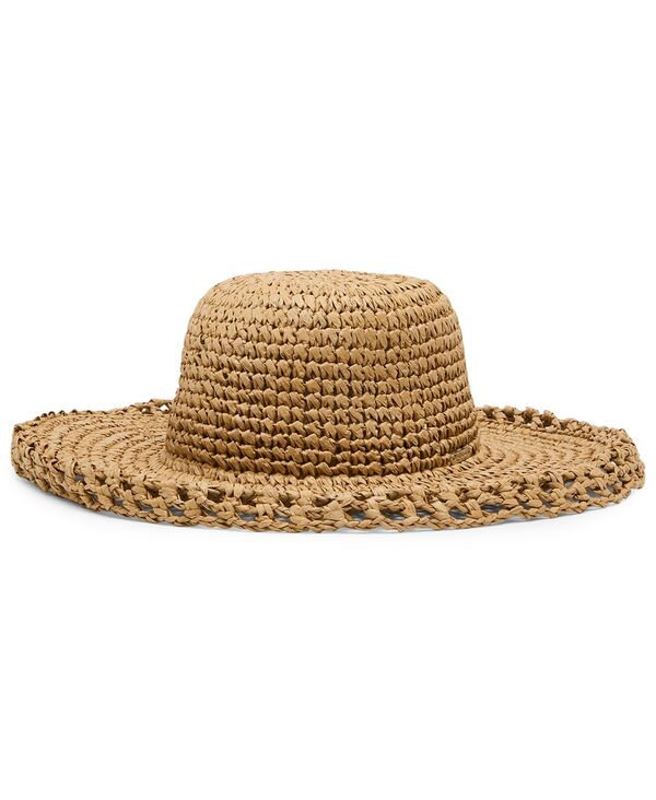 スティーブ マデン レディース アクセサリー 帽子 Steve Madden Paperaffia Floppy Hatan タン｜ReVida 店
