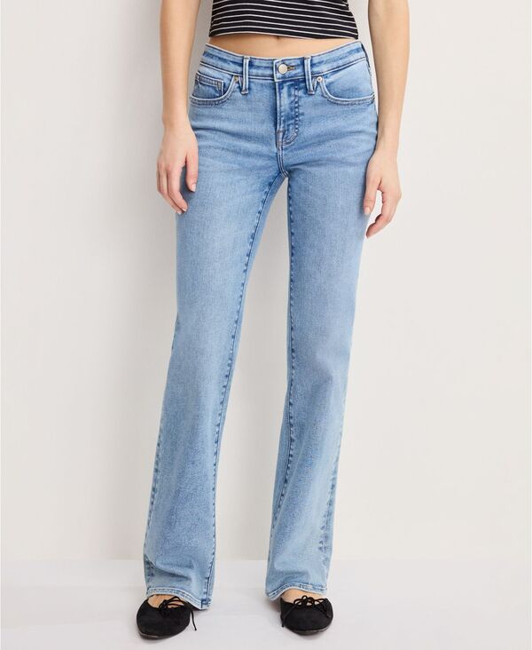 グッドアメリカン レディース シューズ ブーツ・レインブーツ ローライズ ジーンズ Good American Women's Low-Rise Boot Jeans Blue ブルー|ReVida 店