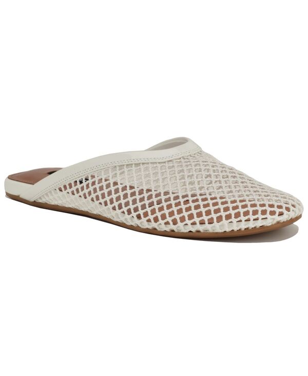 ナインウェスト レディース シューズ スリッポン・ローファー メッシュ Nine West Women\u0027s Daniela Mesh Round Toe Slip-On Mules White 白いこと