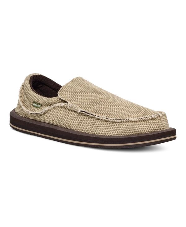 サヌーク メンズ シューズ スリッポン・ローファー Sanuk Men's Chiba Loafers Tan タン|ReVida 店
