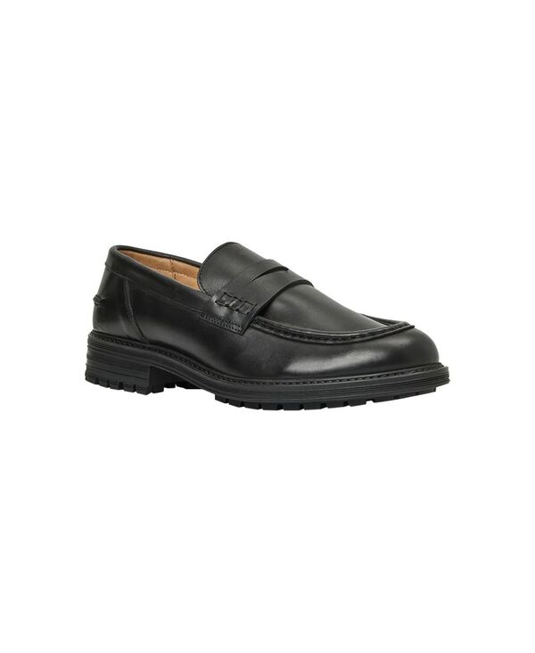 アクアタリア メンズ シューズ スリッポン・ローファー Aquatalia Men'slip-on Penny Loafers Black Calf ブラック｜ReVida 店
