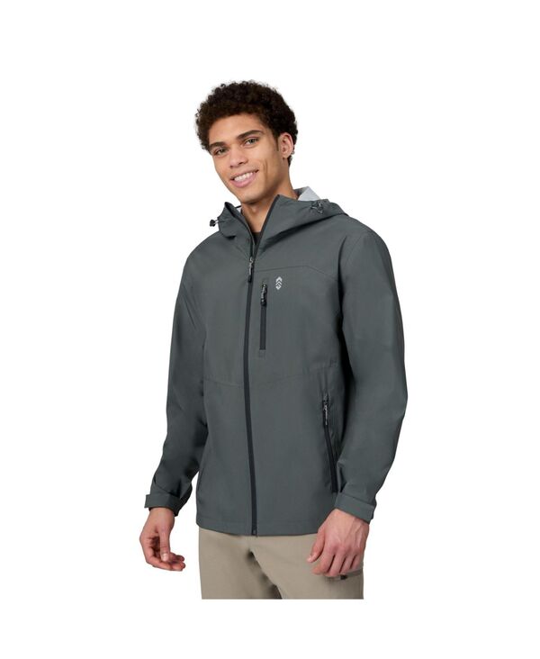 無償性 カントリー メンズ アウター 上衣・上衣 Free Country Men\u0027s Hydro Lite Highline II Bomber Jacket Pewter ピューター