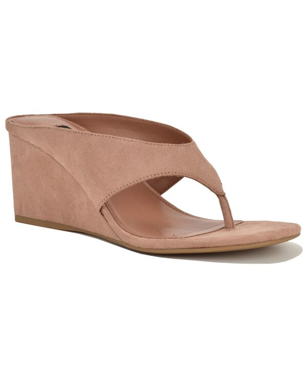 ナインウェスト レディース シューズ スリッポン・ローファー サンダル Nine West Women\u0027s Jadde Slip-On Wedge Sandals Taupe Almond トープ