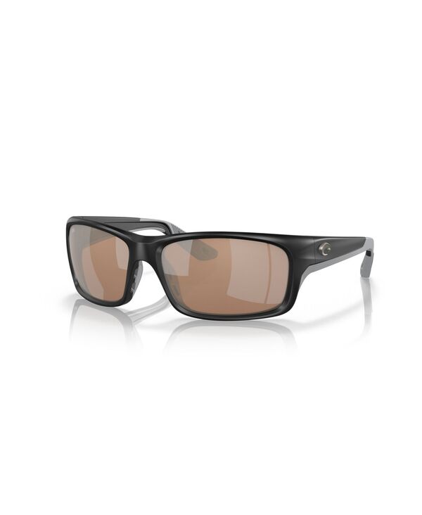 コスタデルマール メンズ 佩び物 サングラス・アイウェア Costa Del Mar Men\u0027s Polarized Jose PRO Sunglasses 6S9106 Matte Black 黒いこと