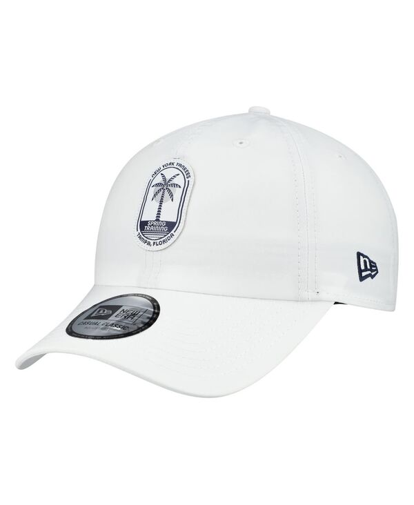 ニューエラ メンズ アクセサリー 帽子 New Era Men's White New York Yankees 2026 Spring Training Fan Pack Icon Casual Classic Adjustable Hat White ホワイト|ReVida 店
