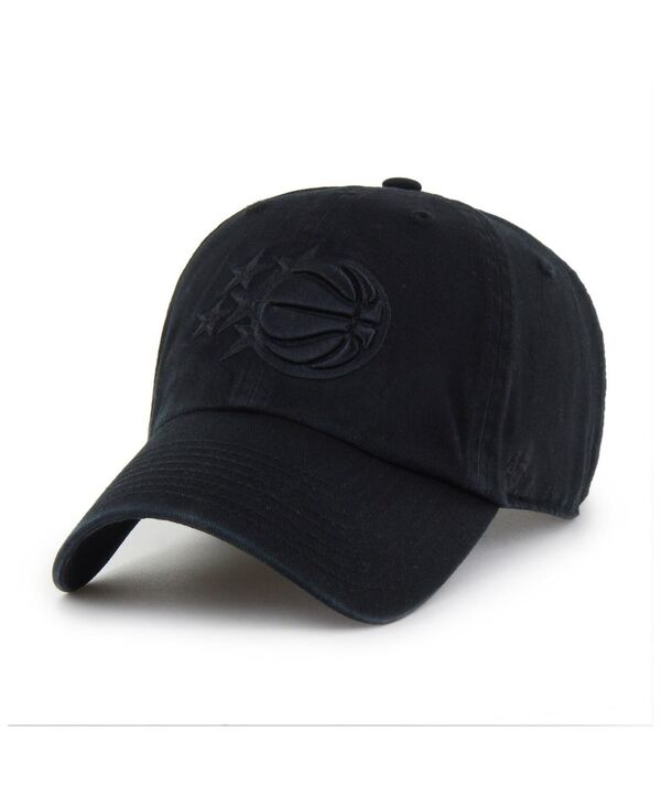 47 ブランド メンズ アクセサリー 帽子 '47 Brand Men's Orlando Magic Black on Black Clean Up Adjustable Hat Black ブラック|ReVida 店
