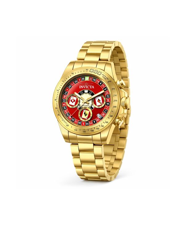 インビクタ メンズ 添え物 ウオッチ Invicta Men\u0027s 50496 Speedway Quartz VD53 Dial Watch Gold ゴールド