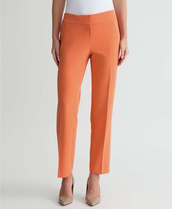 カスパール レディース ボトムス カジュアルパンツ プチ Kasper Women's Ava Straight-Leg Pants Regular & Petite Mandarin｜ReVida 店