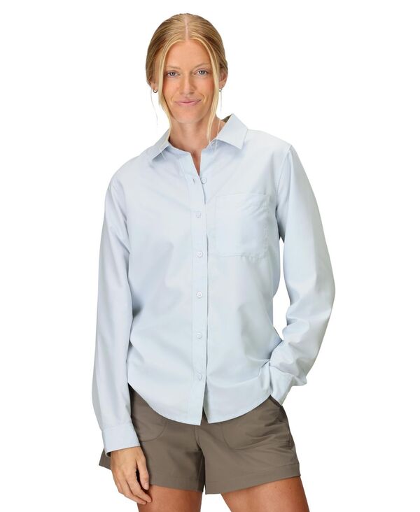マーモット レディース トップス シャツ 長袖 Marmot Women's Air Exchange UPF Long-Sleeve Shirt Vapor｜ReVida 店 20,335円