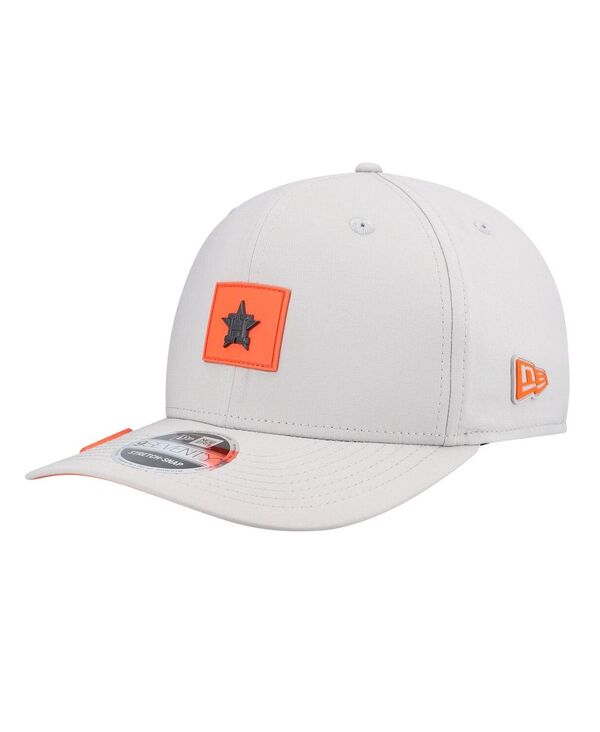 ニューエラ メンズ アクセサリー 帽子 New Era Men's Gray Houston Astros 2026 Clubhouse 9SEVENTY Adjustable Hat Gray グレー|ReVida 店