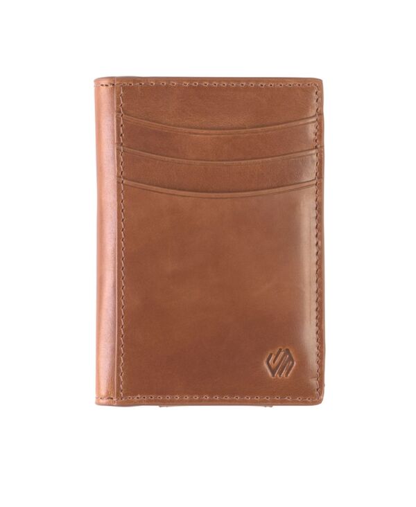 ジョンストンアンドマーフィー メンズ アクセサリー 財布 Johnston & Murphy Men's Hunter Glazed Magnetic Money Clip Walletan タン｜ReVida 店