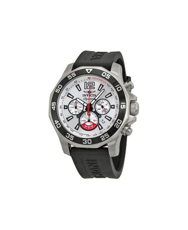 インビクタ メンズ 付属物 ウオッチ Invicta Men\u0027s 7430 Signature Quartz Chronograph Dial Watch Black 黒いこと