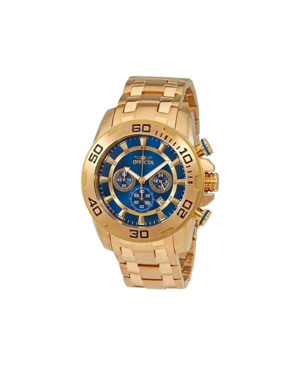 インビクタ メンズ 佩び物 ウォッチ Invicta Men\u0027s 22321 Pro Diver Quartz Chronograph Dial Watch Gold ゴールド