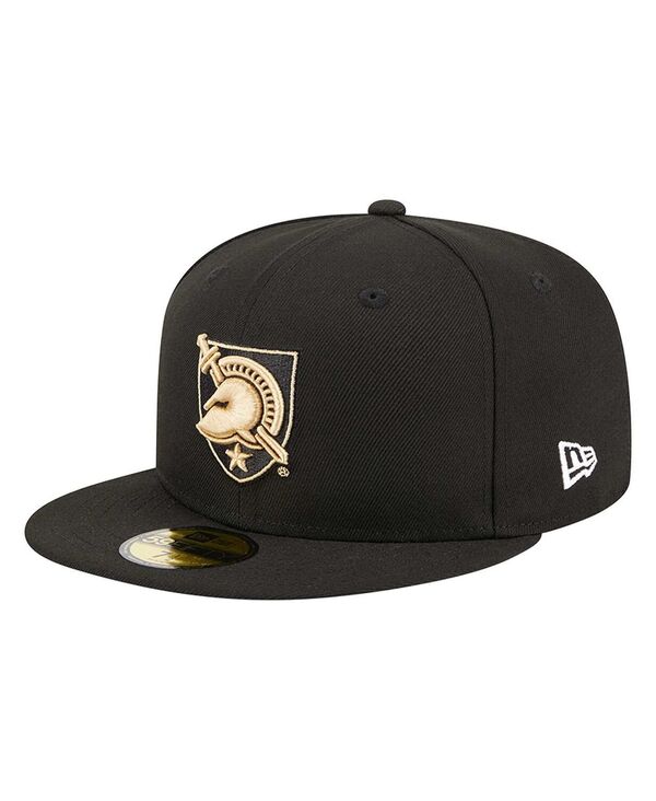 ニューエラ メンズ アクセサリー 帽子 New Era Men's Black Army Blacknights 59FIFTY Fitted Hat Black ブラック|ReVida 店