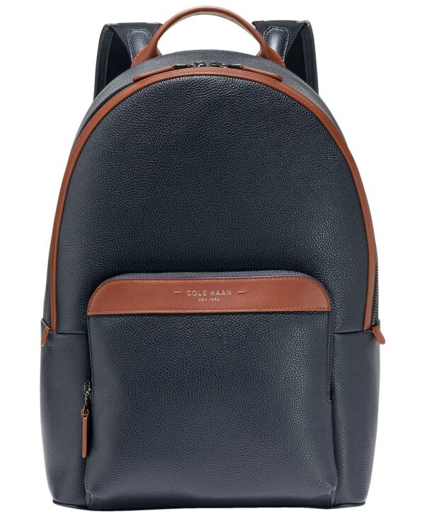 電話を掛けるハーン メンズ 御徒面子 うしろ側容器に並べる・背嚢 Cole Haan Men\u0027s Damon Two-Tone Laptop Backpack Navy 米国海軍